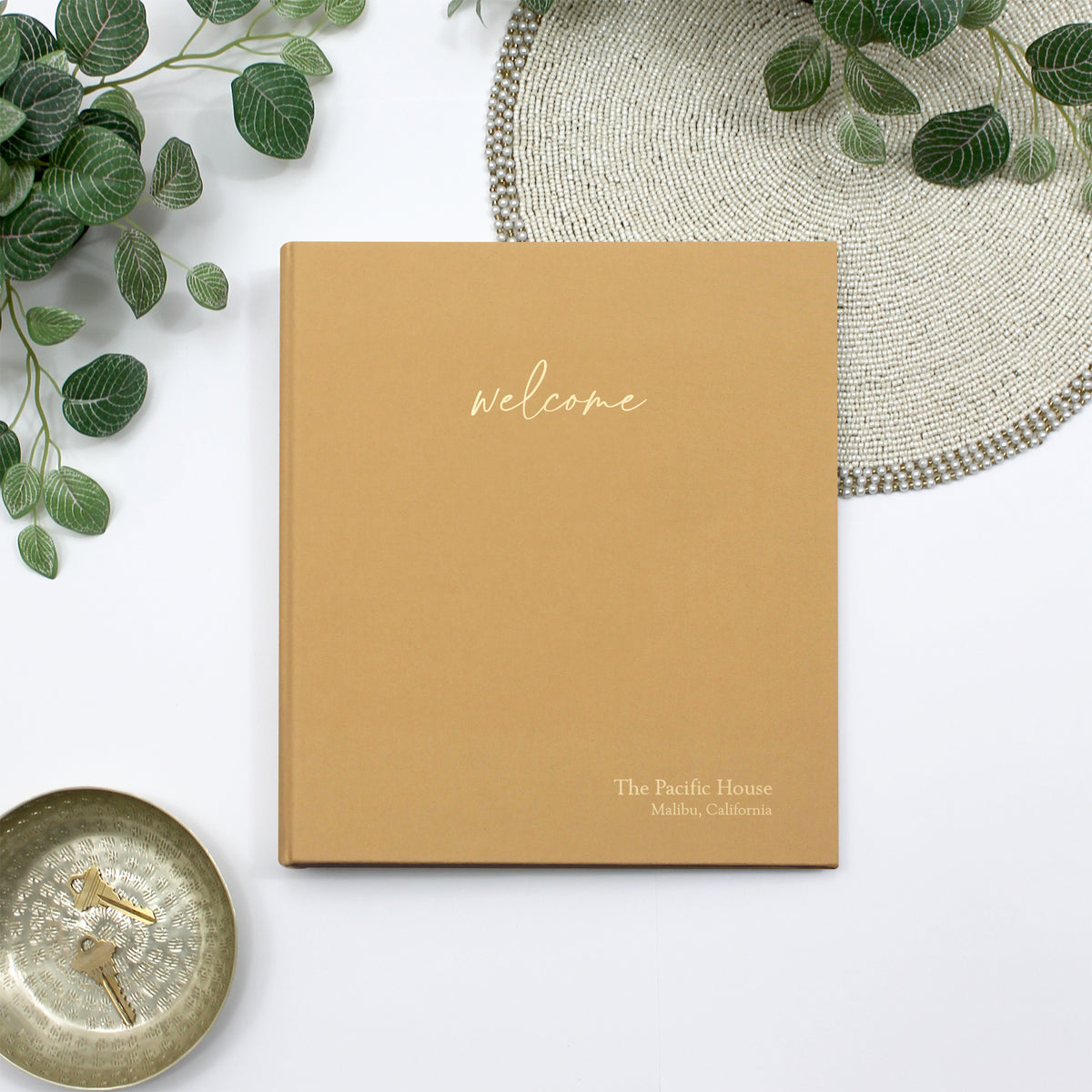 The Welcome Binder | Buttercup Yellow Cotton