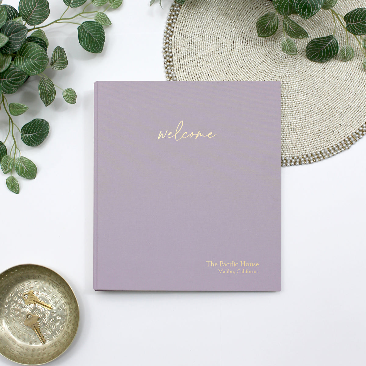 The Welcome Binder | Lavender Cotton
