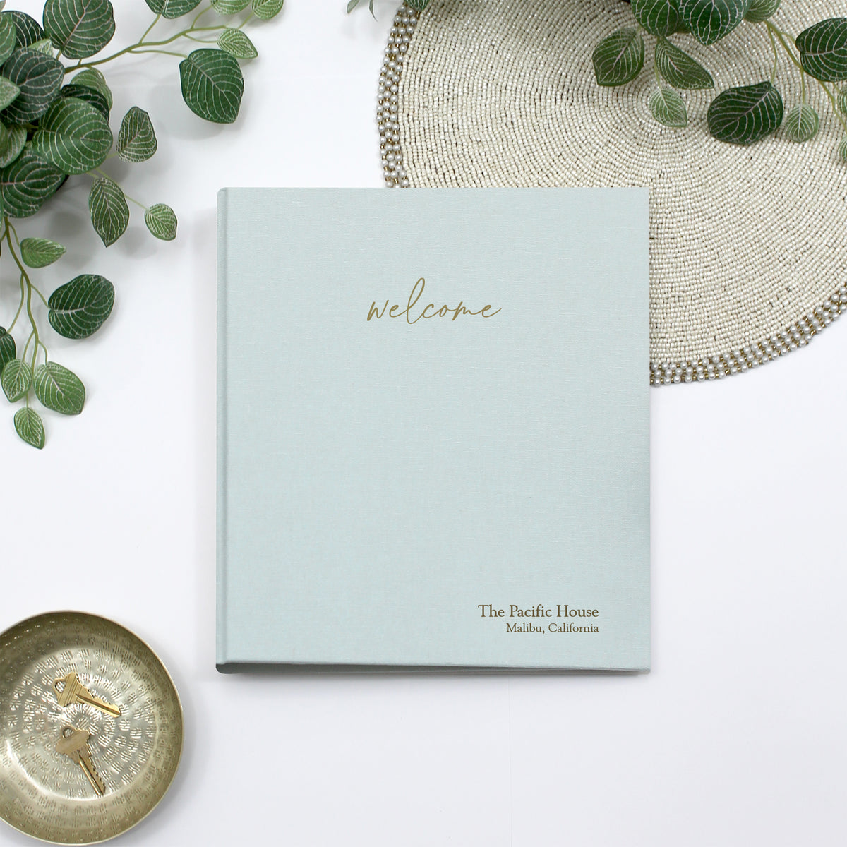 The Welcome Binder | Light Blue Cotton