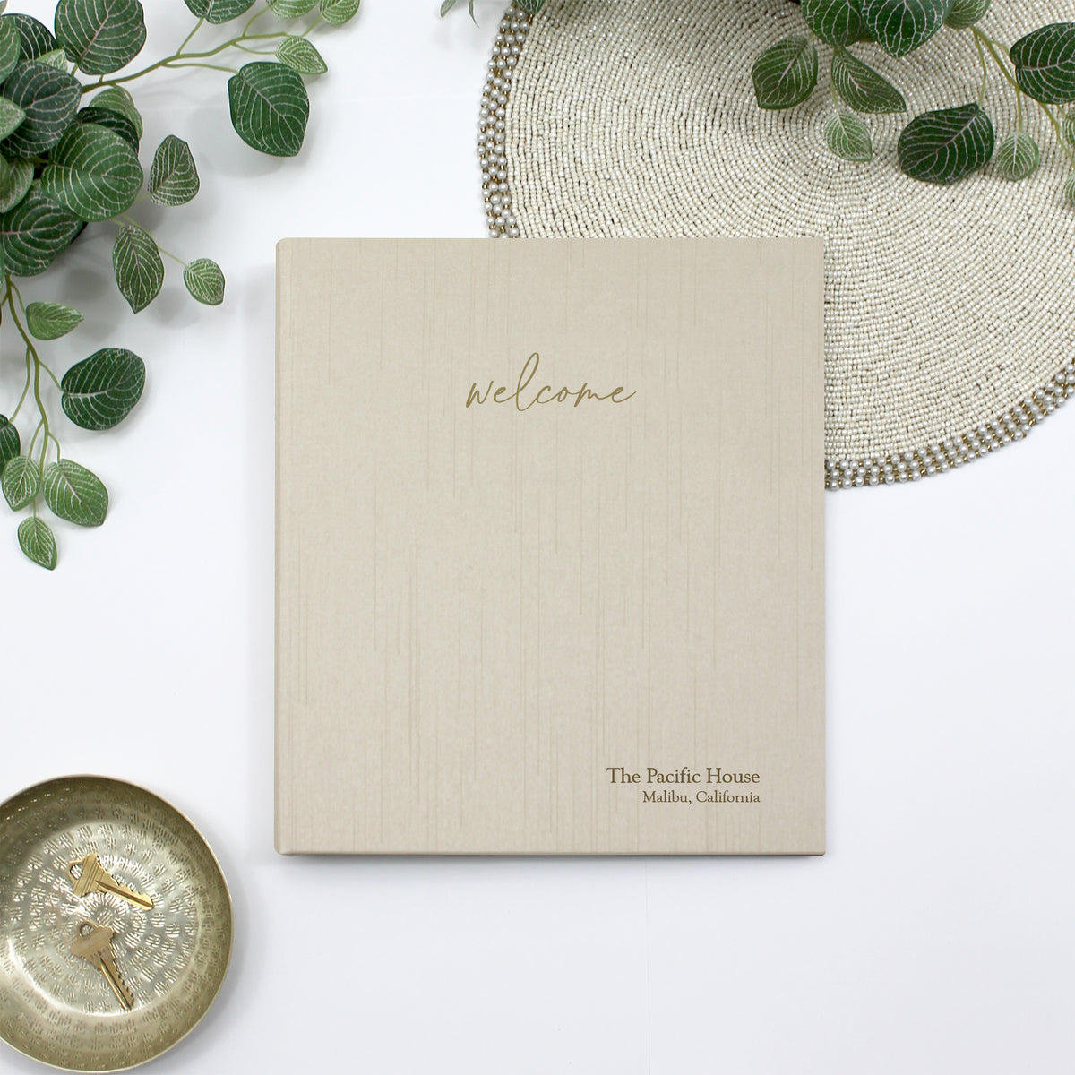 The Welcome Binder | Ivory Silk