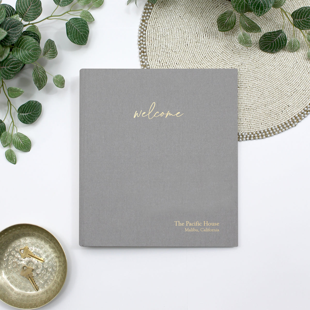 The Welcome Binder | Silver Silk