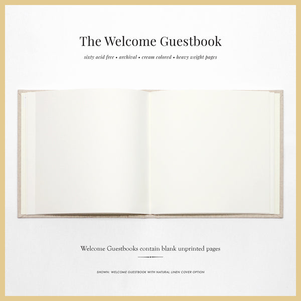 Welcome Guestbook | Personalized Guest Book for Homes & Rentals | Rag ...