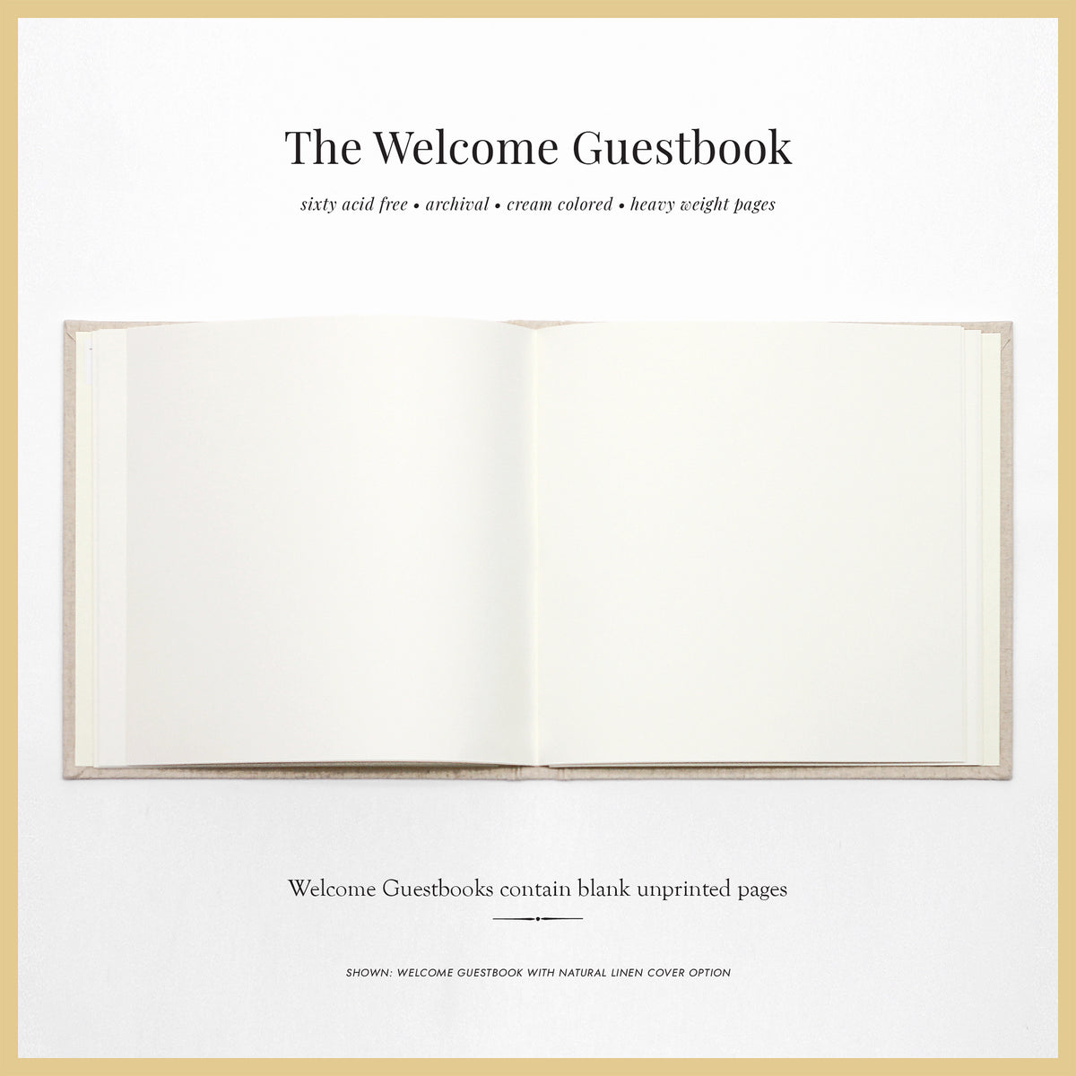 The Welcome Guestbook | Peachy Pink Cotton