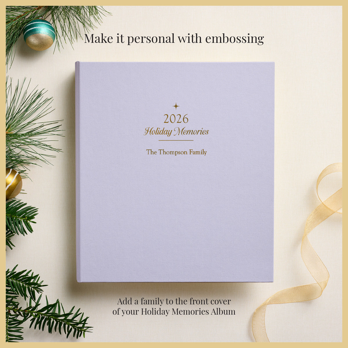 The 2026 Holiday Memory Album | Lavender Cotton