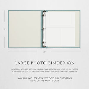 Small Photo Binder, Printed Cover: Dream Big