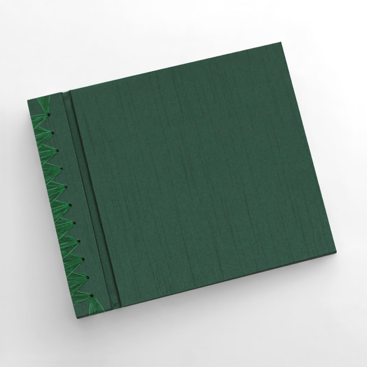 12 x 15 Deluxe Album with Emerald Silk Cover