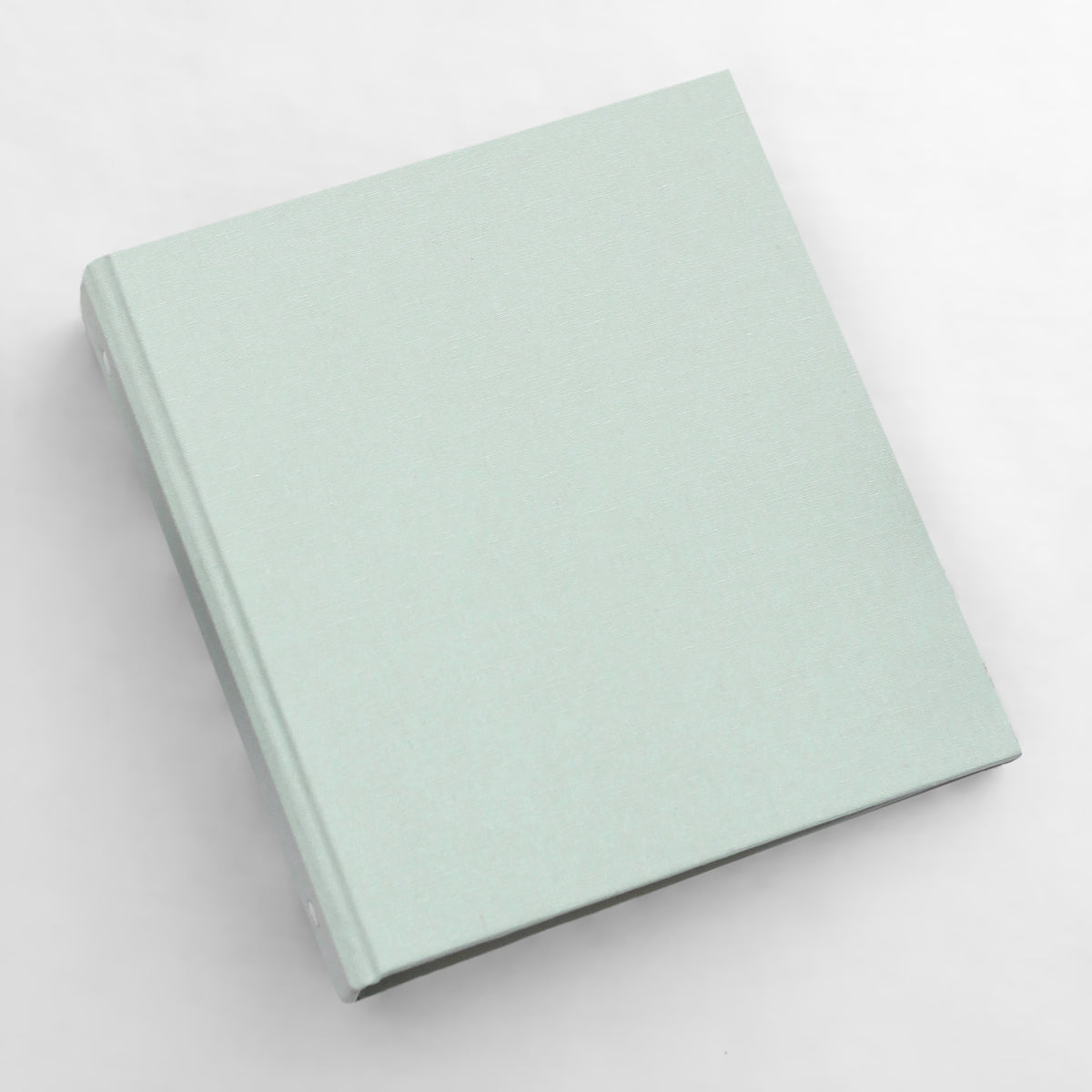 Large Photo Binder (for 4x6 photos) with Pastel Blue Cotton Cover