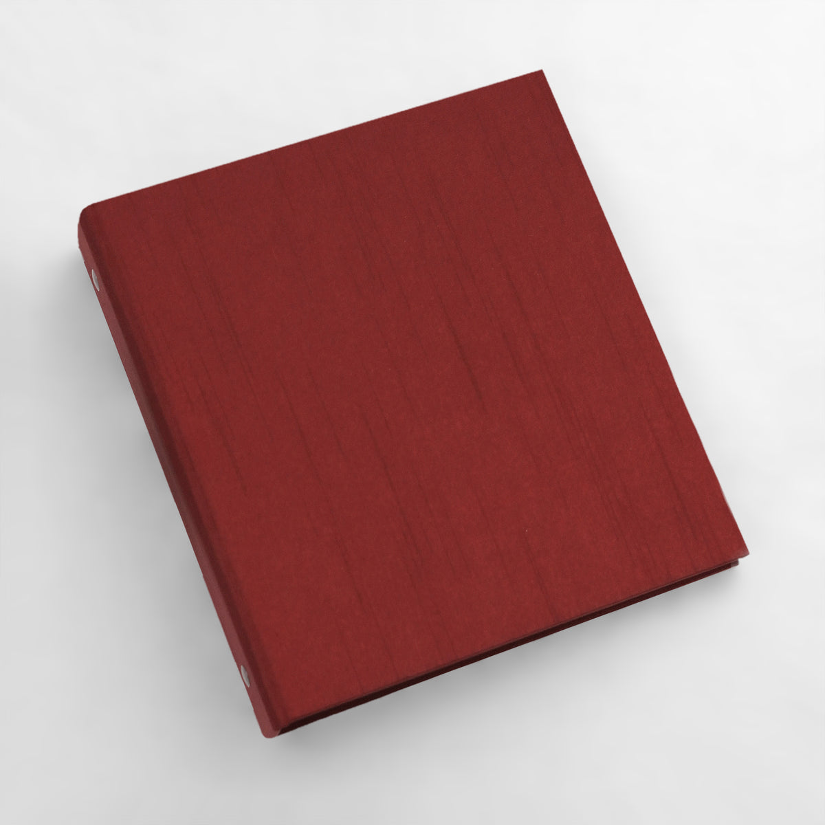 Medium Photo Binder For 4x6 Photos | Cover: Garnet Silk | Available Personalized