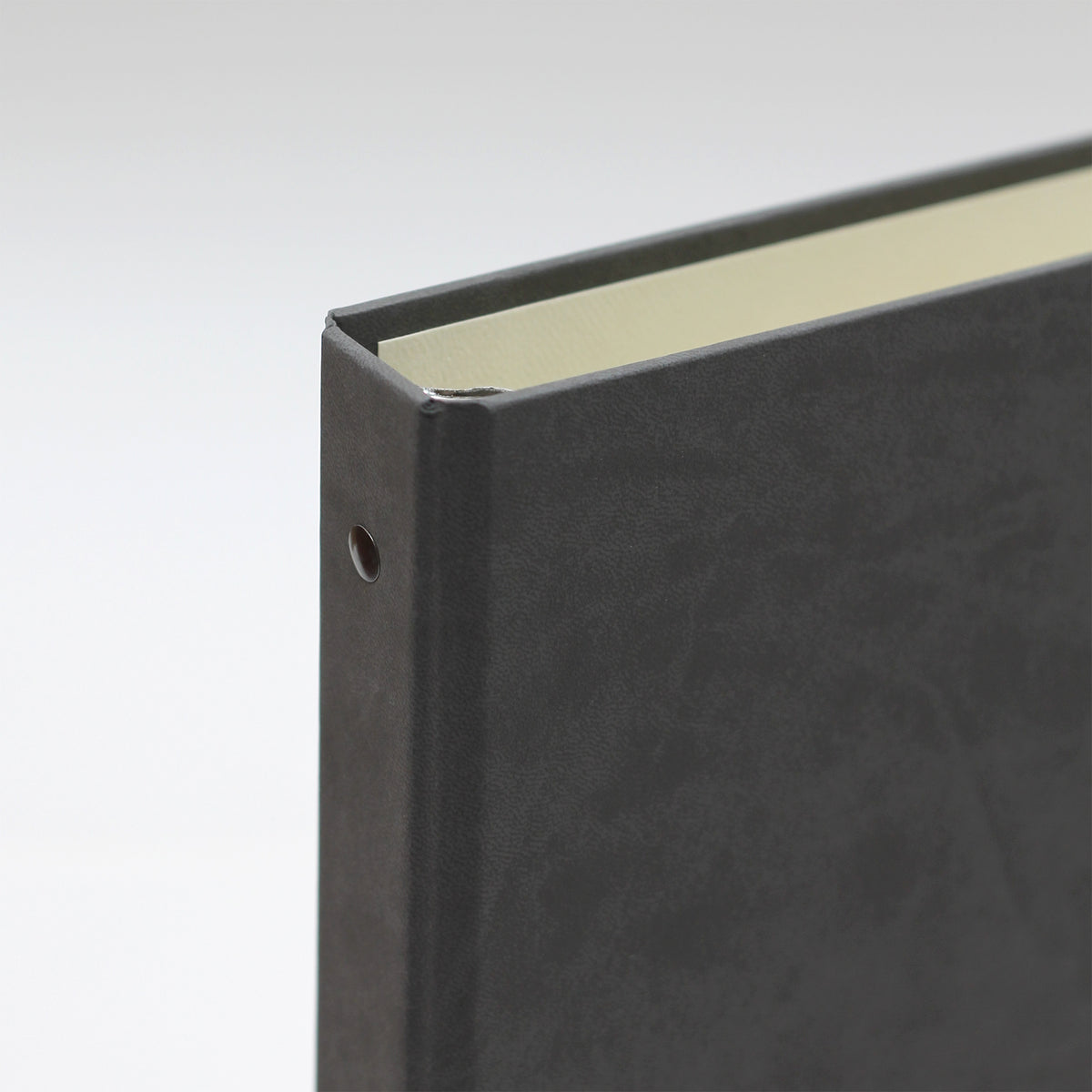 Medium Photo Binder For 4x6 Photos | Cover: Slate Vegan Leather | Available Personalized