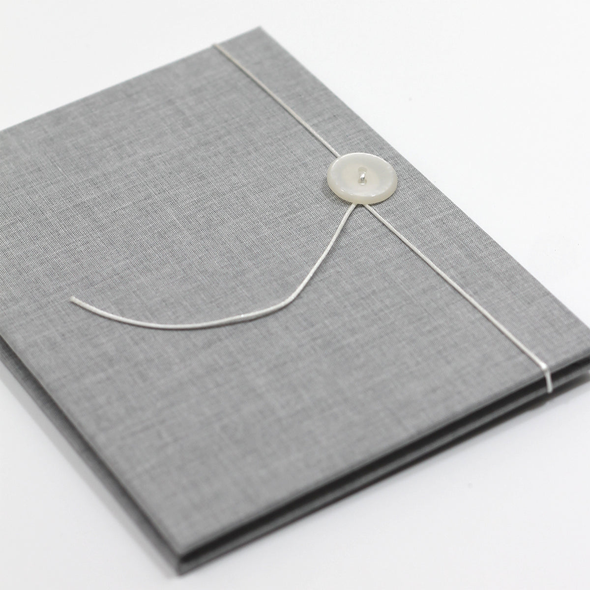 Accordion Book | Cover: Dove Gray Linen | Available Personalized