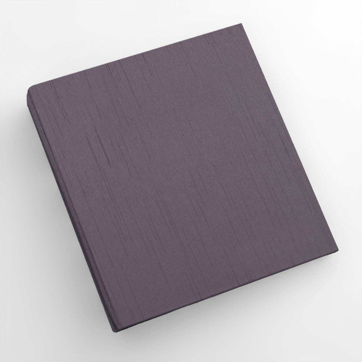 Large Photo Binder (for 4x6 photos) with Amethyst Silk Cover
