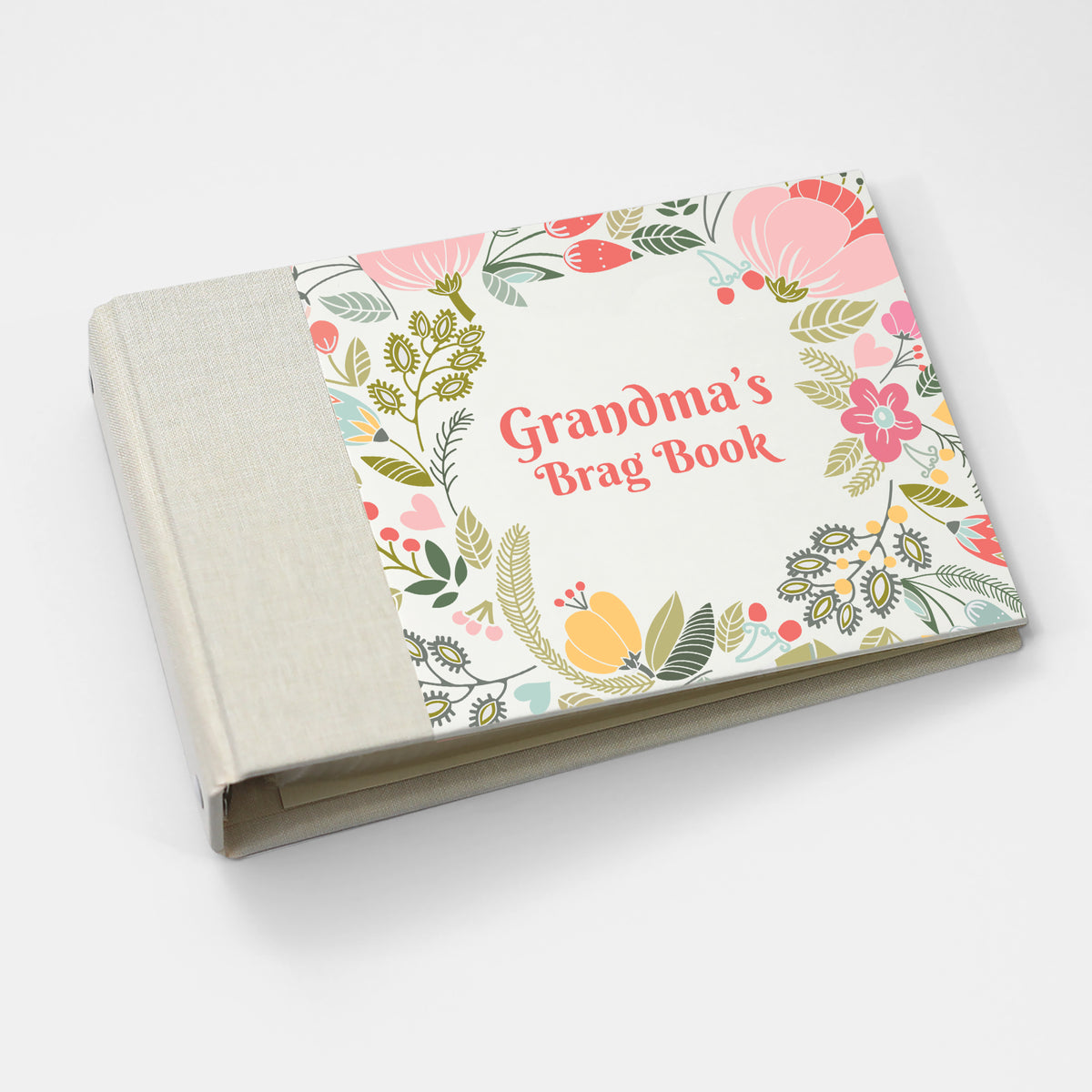 Grandma&#39;s Brag Book | Printed Cover: Baby Garden | Available Personalized