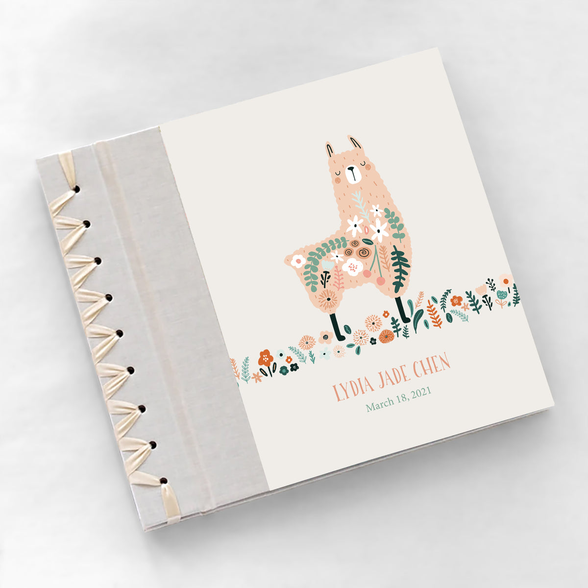 Baby&#39;s First Book | Printed Cover: Llama | Available Personalized