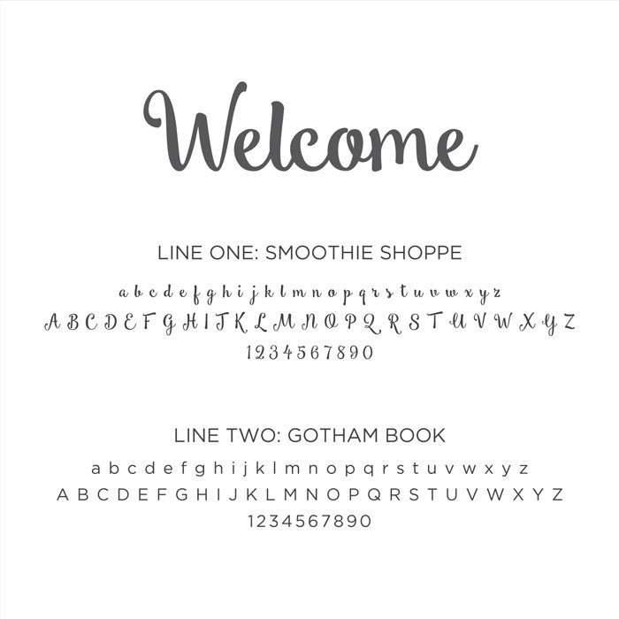 Baby&#39;s First Book | Printed Cover: Welcome Gray | Available Personalized