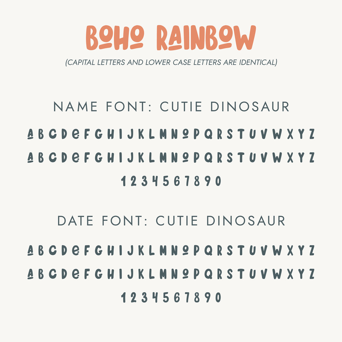 Baby&#39;s First Book | Printed Cover: Boho Rainbow | Available Personalized