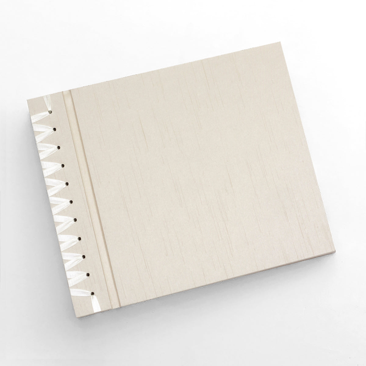 Deluxe 12 x 15 Paper Page Album | Cover: Champagne Silk | Available Personalized
