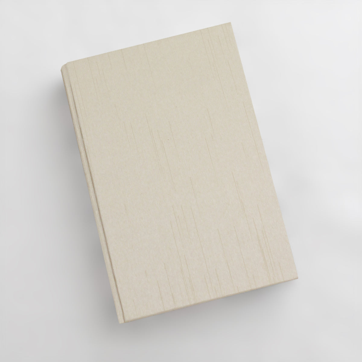 Medium Blank Page Journal with Champagne Silk Cover