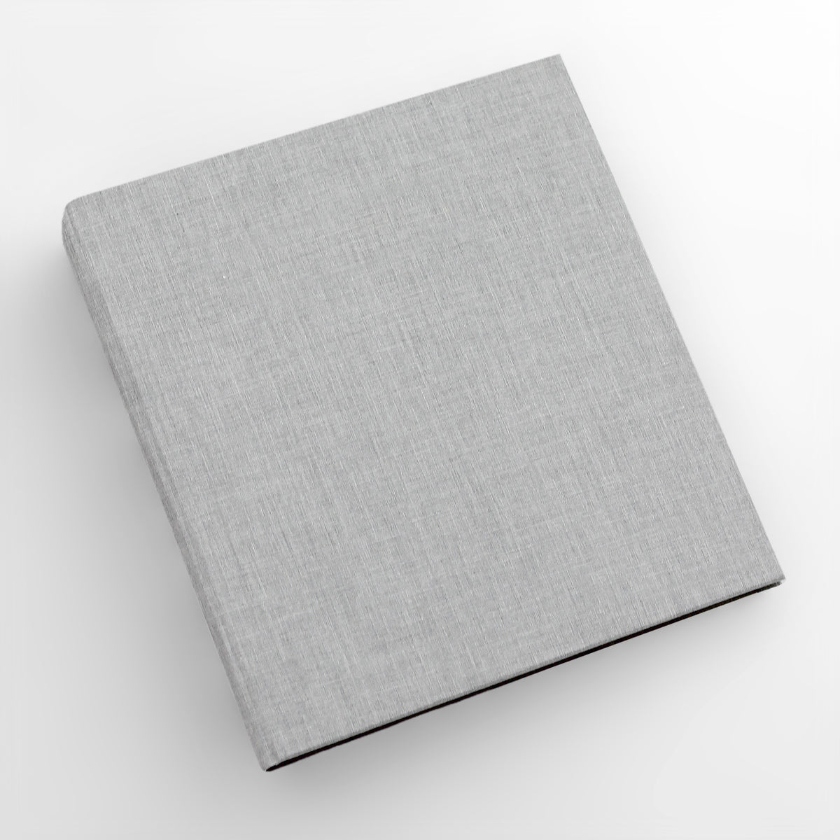 Large Photo Binder For 8x10 Photos | Cover: Dove Gray Cotton | Available Personalized
