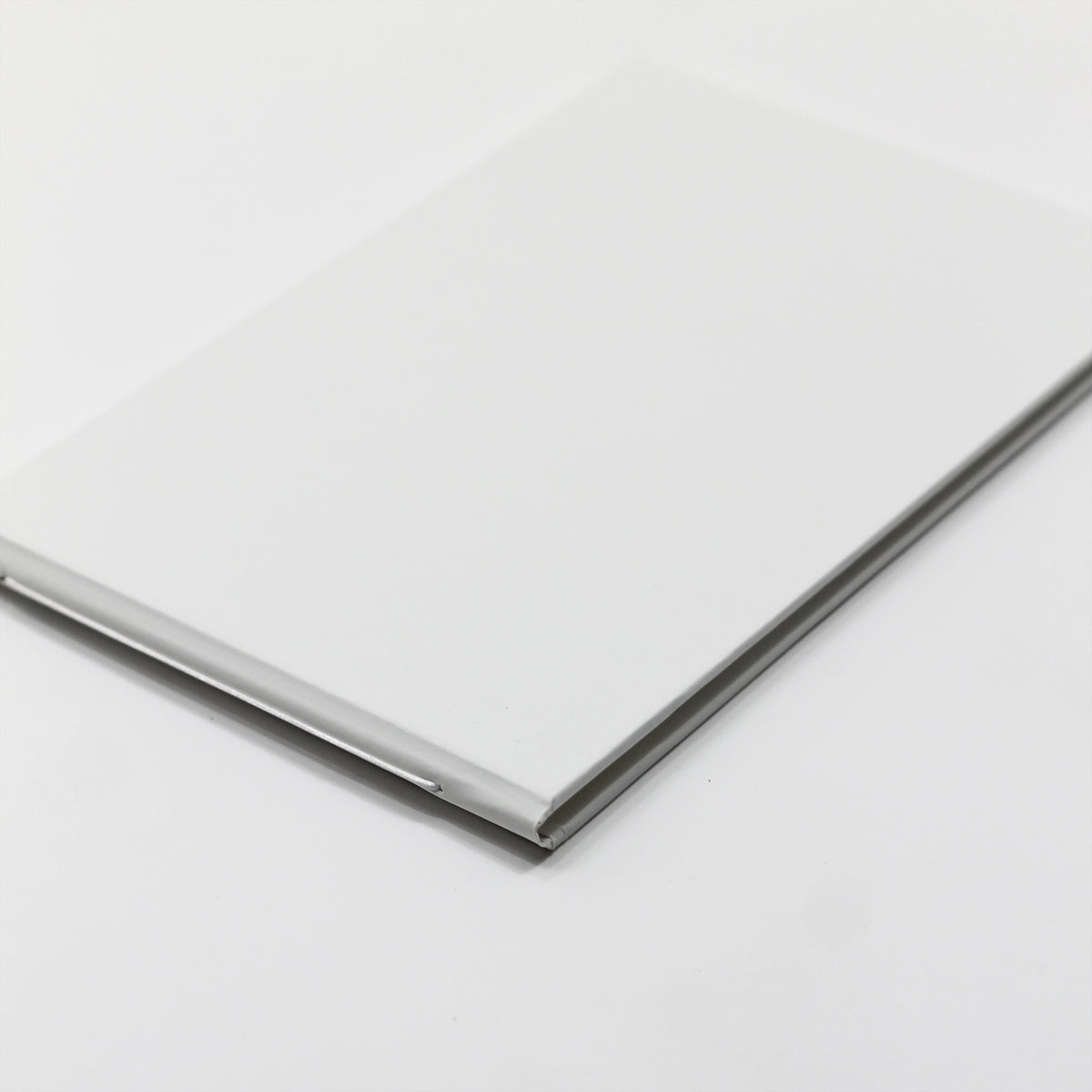Guestbook with White Vegan Leather Cover