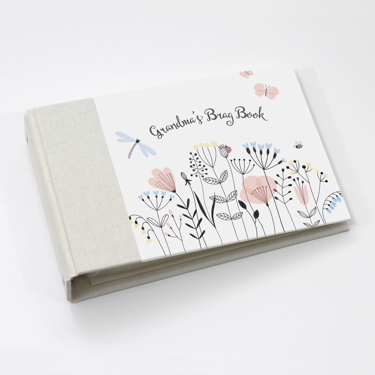 Grandma&#39;s Brag Book | Printed Cover: Ladybug Picnic | Available Personalized