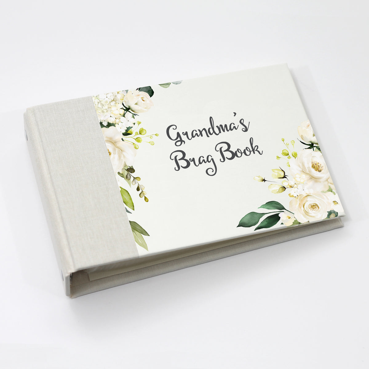 Grandma&#39;s Brag Book | Small Binder | White Rose