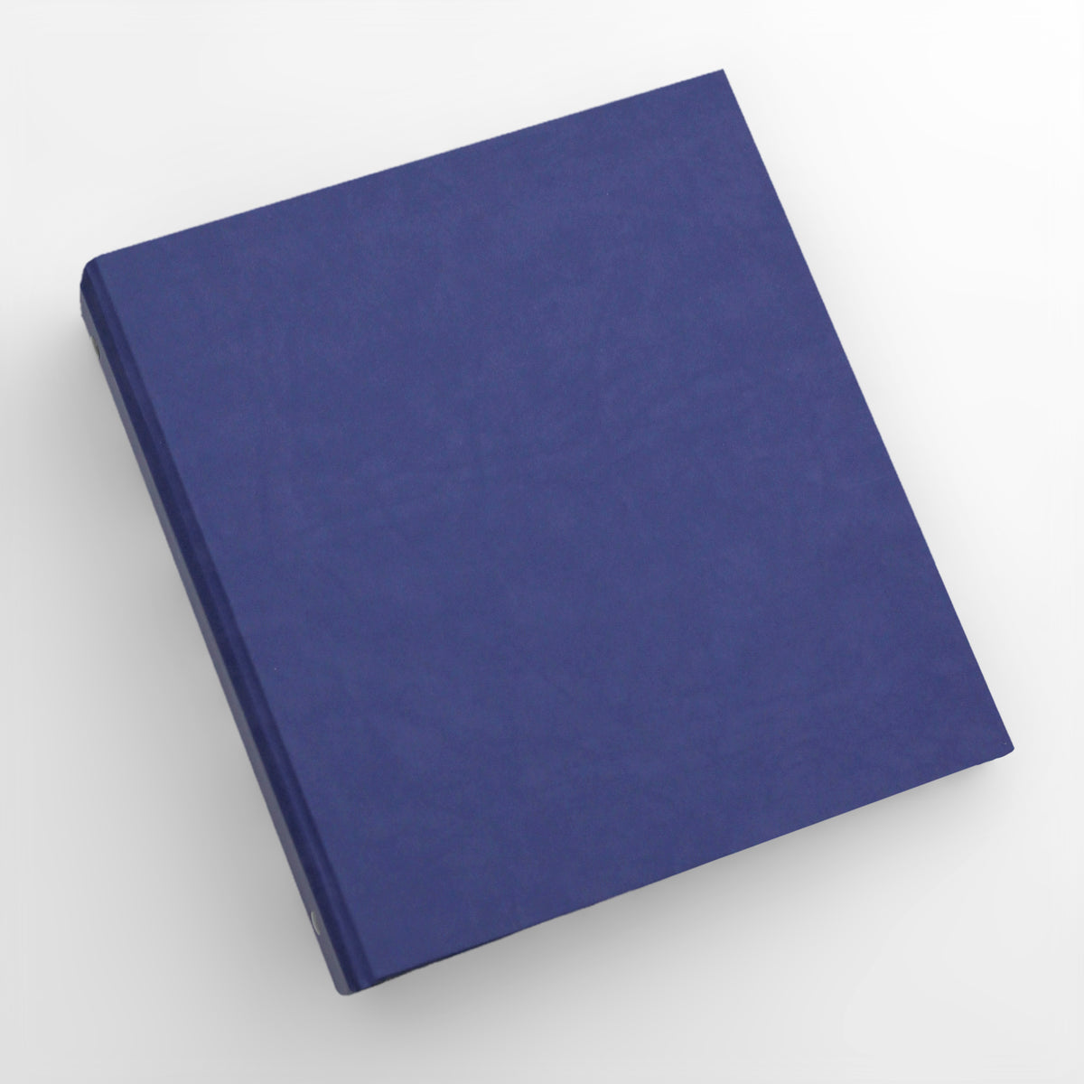 Storage Binder for Photos or Documents with Indigo Vegan Leather Cover