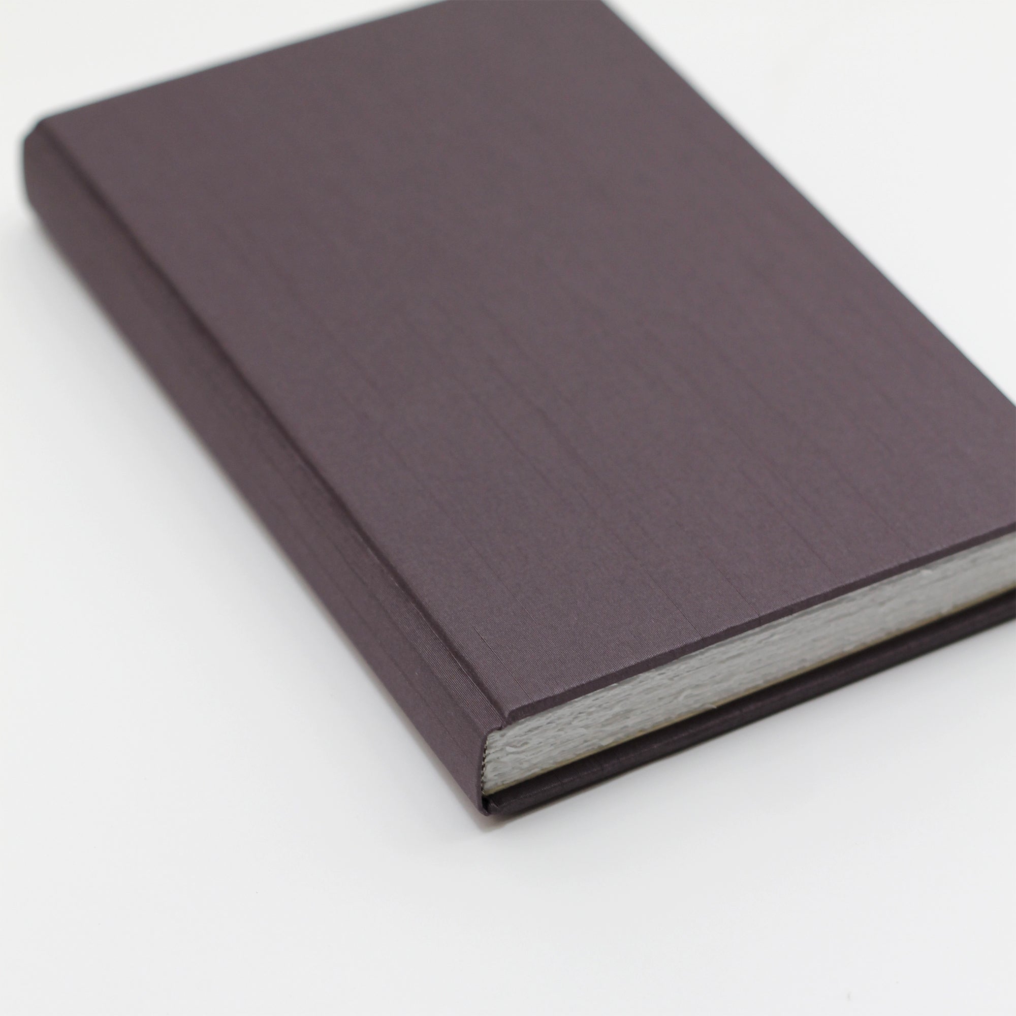 Large 8x10 Blank Page Journal, Cover: Amethyst Silk