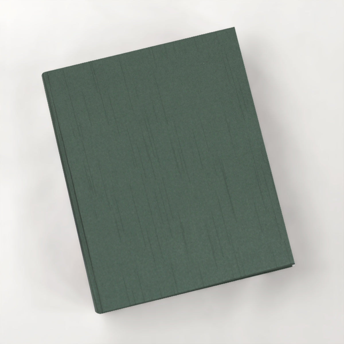 Large 8x10 Blank Page Journal | Cover: Jade Silk | Available Personalized