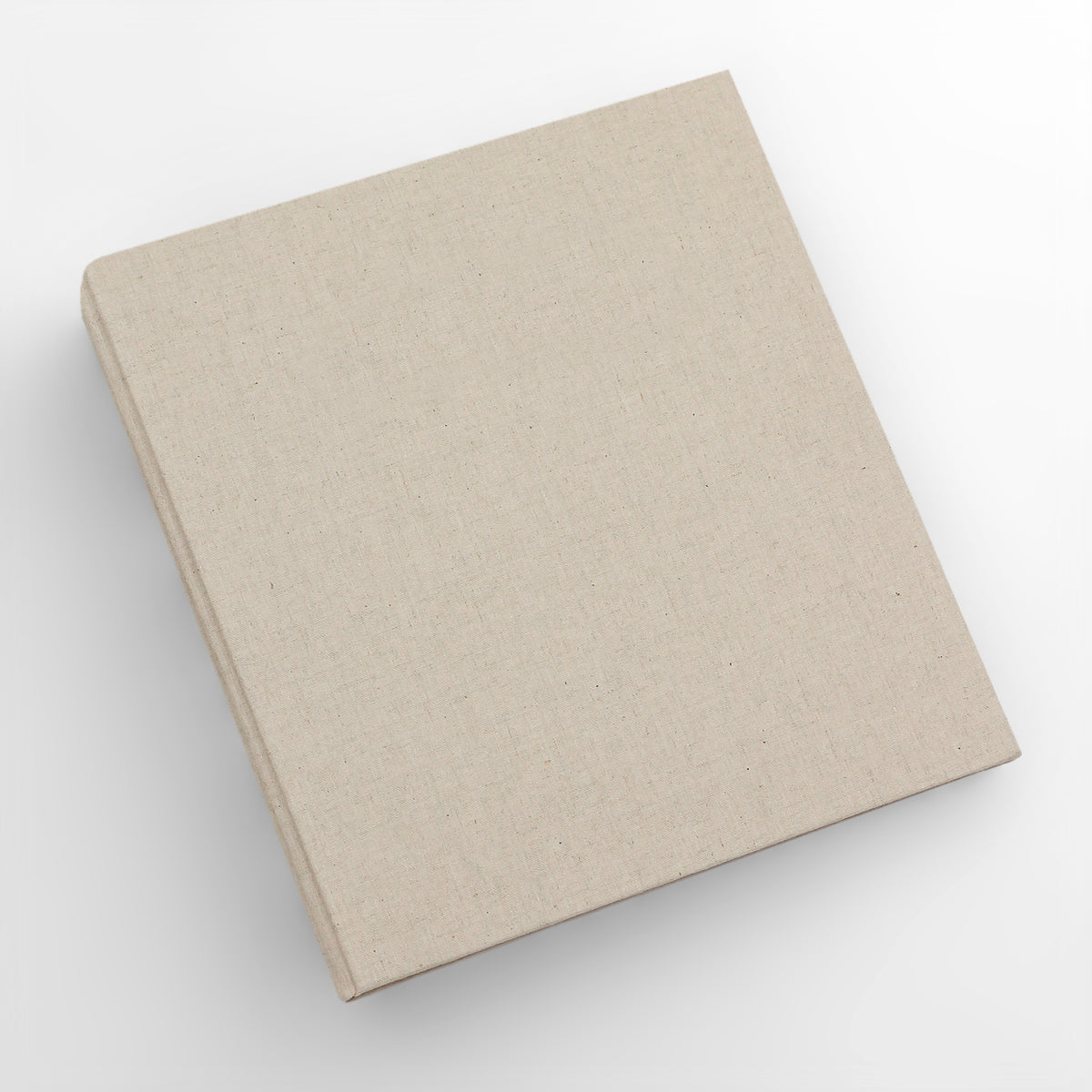 Storage Binder for Photos or Documents with Natural Linen Cover