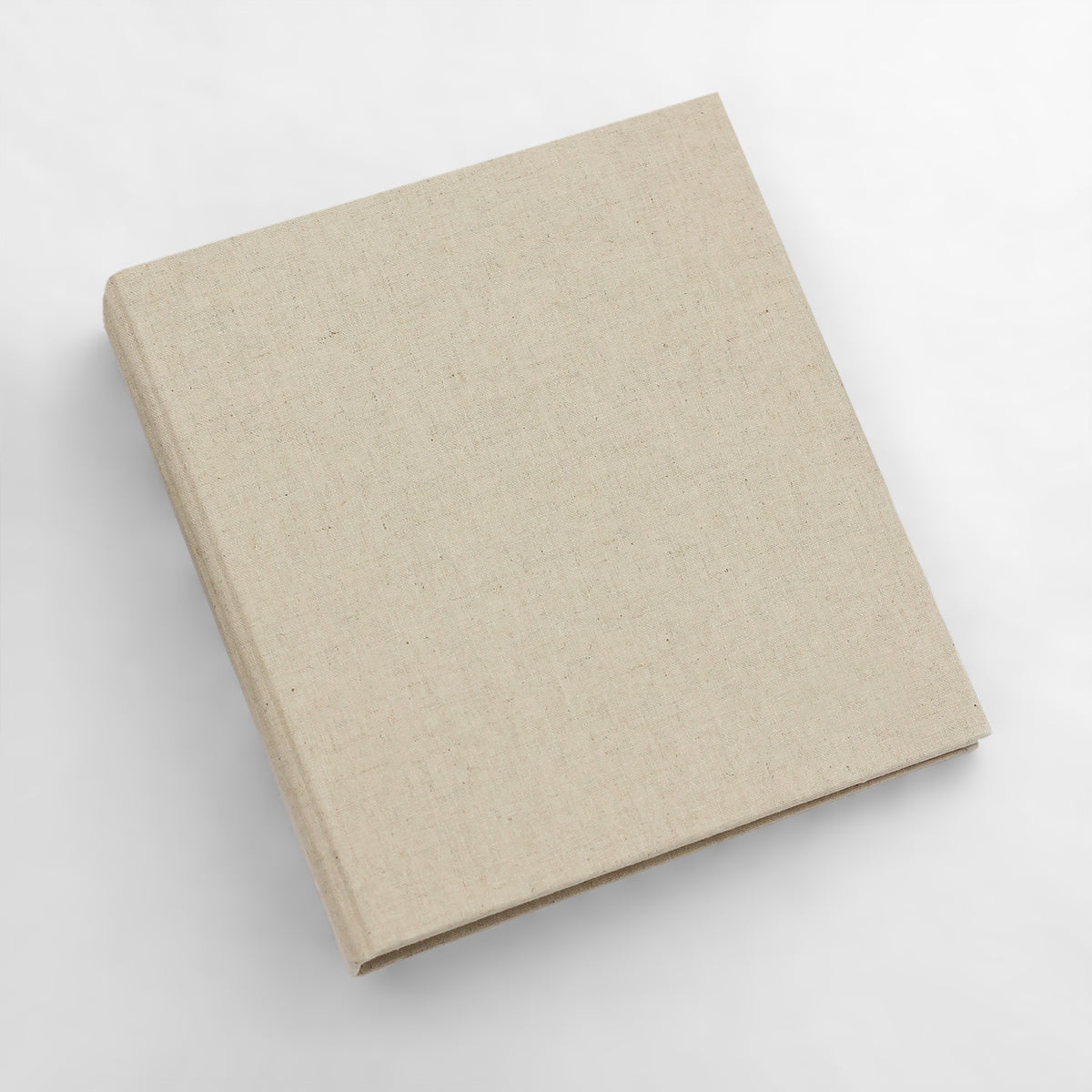 Medium Photo Binder | for 4 x 6 photos | with Natural Linen Cover