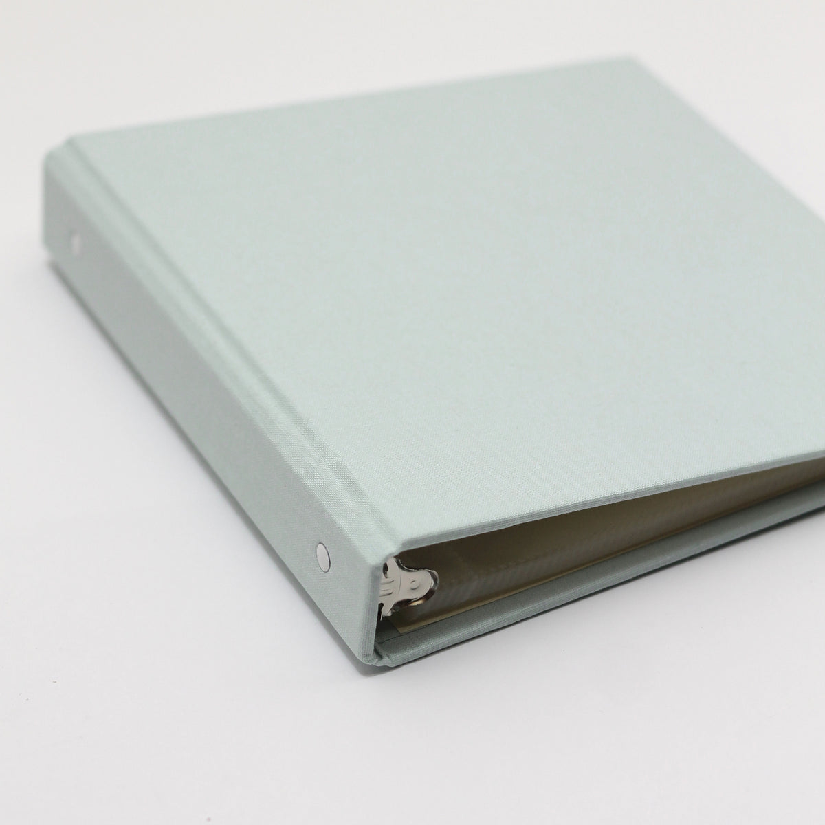 Medium Photo Binder For 4x6 Photos | Cover: Powder Blue Cotton | Available Personalized