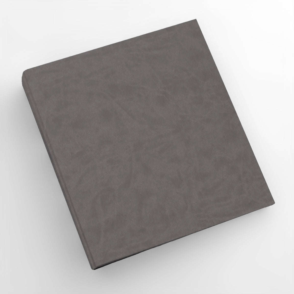 Large Photo Binder For 8x10 Photos | Cover: Slate Vegan Leather | Available Personalized