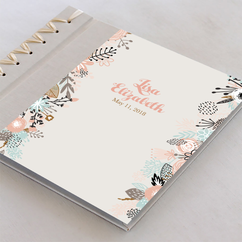 Baby&#39;s First Book | Printed Cover: Spring Blooms | Available Personalized