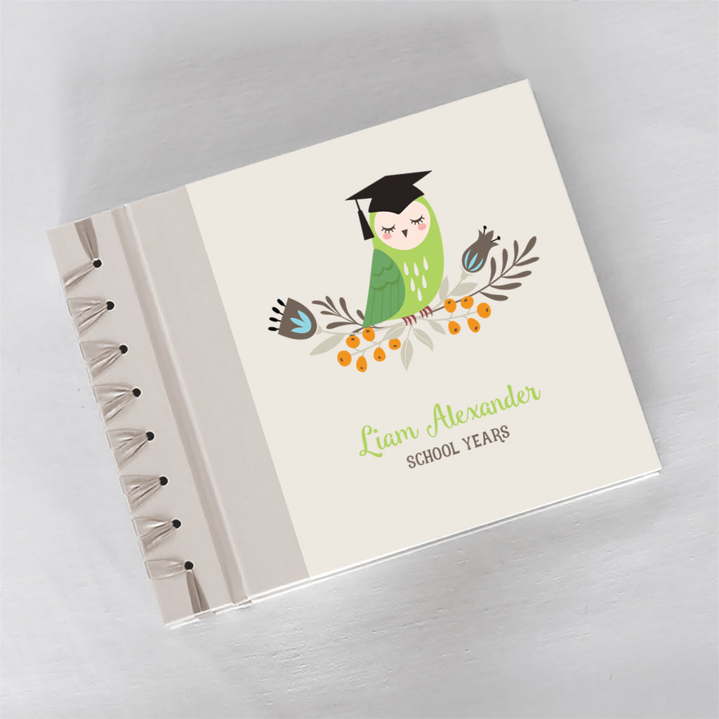 Personalized School Years with The Graduate {Green} Cover