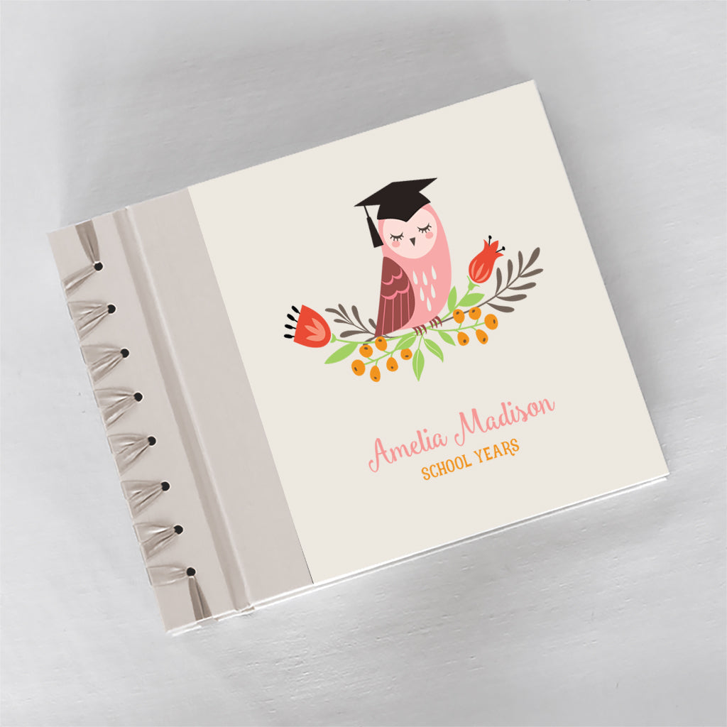 Personalized School Years with The Graduate {Pink Orange} Cover