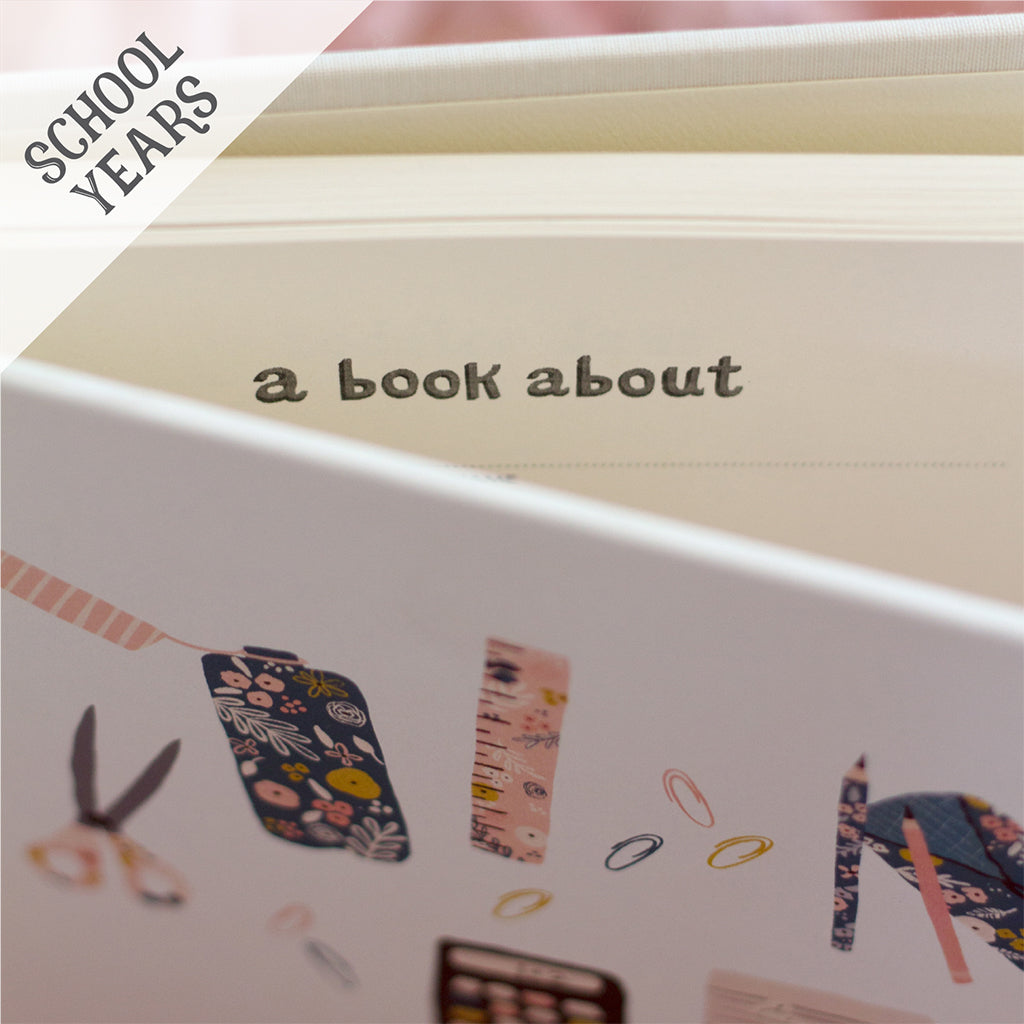 School Years Album | Printed Cover: Sage Swirl | Available Personalized